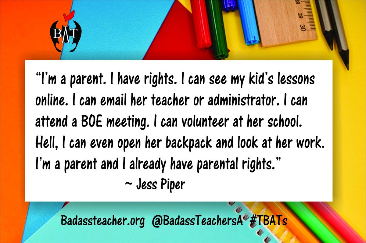 NancyOsborne180's tweet photo. When you have a School Board candidate that is running on "Parent Rights" that's a red flag. What they really want is to let a small group of parents to impose their narrow minded beliefs on all the other parents. #BannedBooksWeek #NationalLiteracyMonth @piper4missouri https://t.co/L5vE6BCgxT
