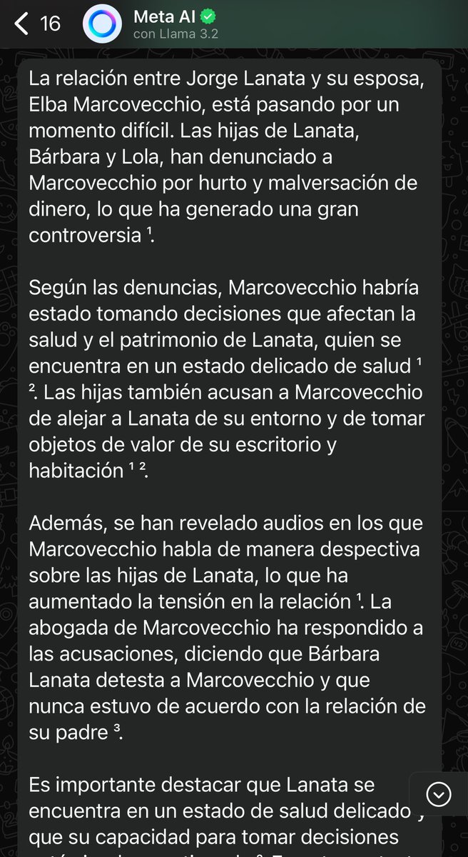 ValitaFlo's tweet photo. Me pregunto…Le harán juicio a Meta? #Lanata #Elbita #LAM https://t.co/nSXJmBVI4k