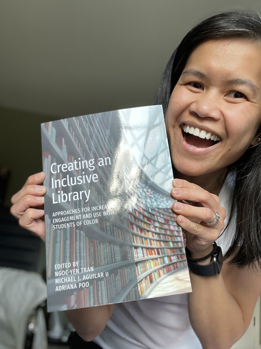libraryen's tweet image. It's here!! I am so excited! Many thanks to my co-editors, the authors who contributed to the work, and @ALA_ACRL who is so great to work with! alastore.ala.org/creating-inclu…