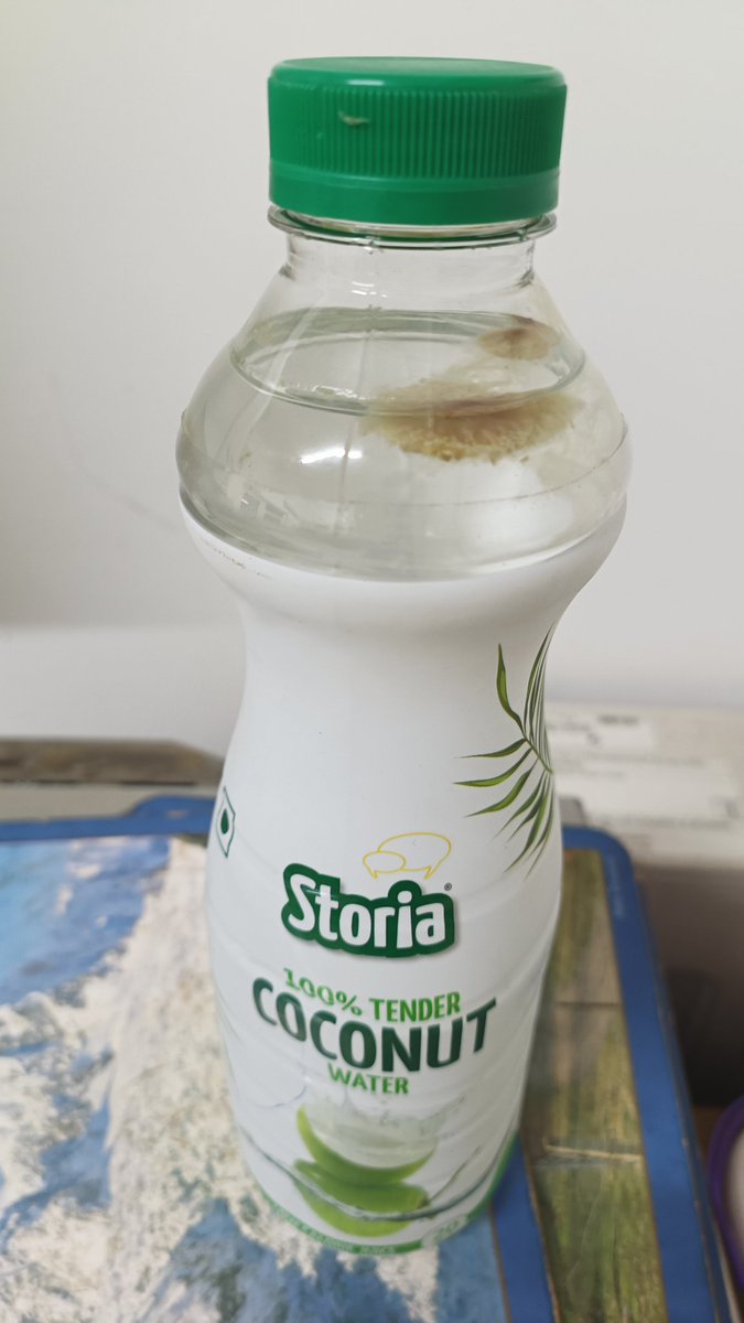 digishp's tweet photo. @storiafoods @storiafoods 3 days ago I alerted you about foreign body floating your sealed bottle of coconut water and you haven't cared to contact me. Now I'll go to the media with it if you don't contact  me with a resolution in 24 hrs. @jagograhakjago https://t.co/lP2qjwnWQH