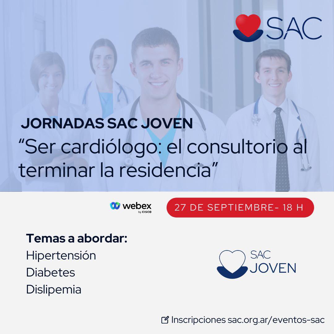 Estamos finalizando las Primeras Jornadas de SAC JOVEN, esperamos que sea la primera de muchas.
Muchas gracias a todos los participantes!