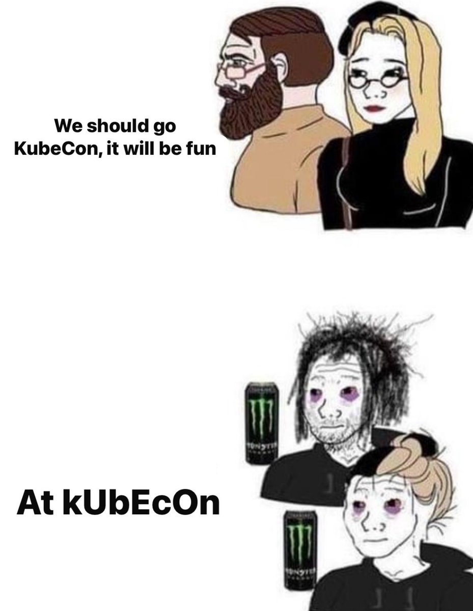 Going to KubeCon be like