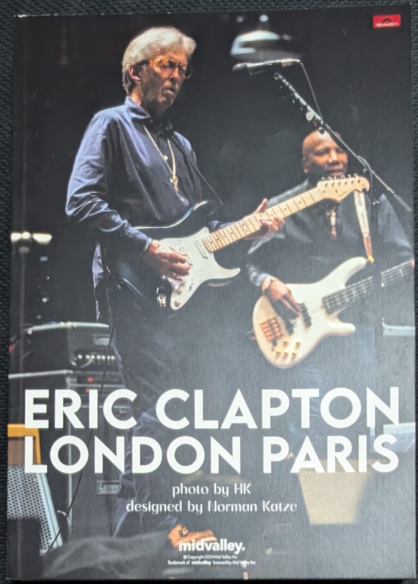 ERIC CLAPTON『ENDLESS』(2024/5/24 London,5/26,27 Paris, 6CD