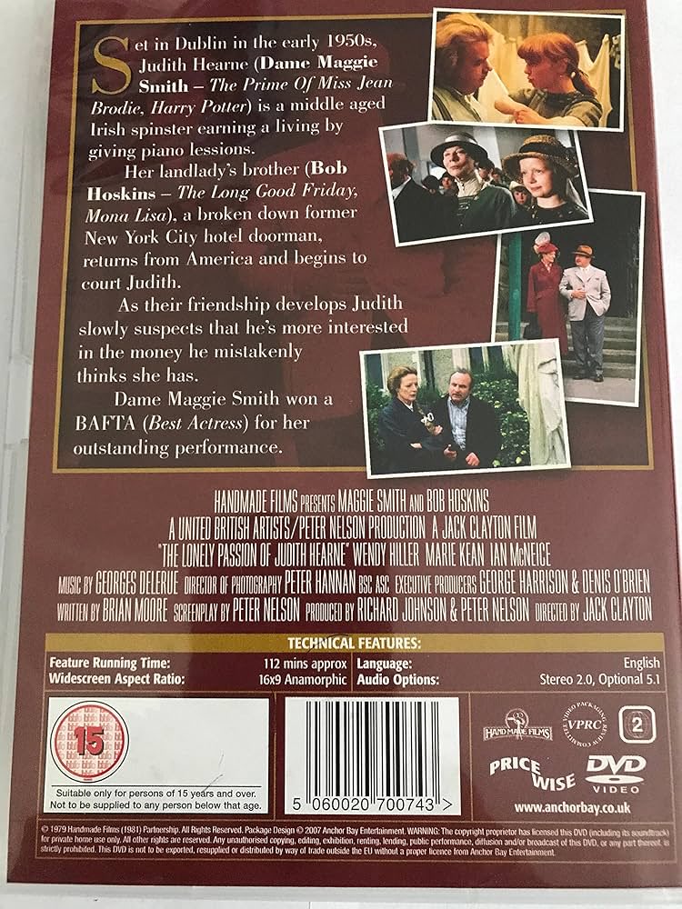 FrankMalfitano's tweet photo. 1 MORE FINAL? LIST OF 100 FILMS I LOVE (IN NO ORDER) 84: With the death of the great #MaggieSmith here’s her deeply moving 1987 performance as poor closet drinking #Irish piano teacher spinster in 1950s #Dublin based on #BrianMoore 📕 #BobHoskins #WendyHiller 🎥 by #JackClayton https://t.co/BlIC00nMR0