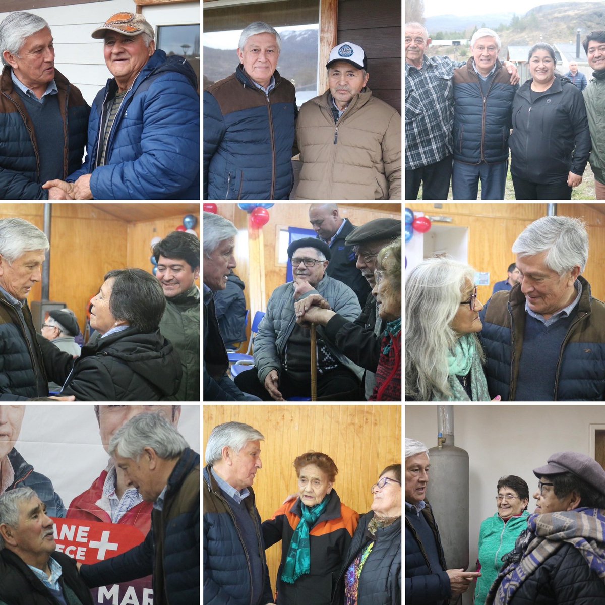 Siempre es grato reencontrarse con tantas personas queridas en Cochrane. Cuantas historias construimos juntos. Más aún cuando se trata de acompañar a grandes amigos como <a href="/patricioUlloaG/">Patricio Ulloa G.</a> y <a href="/marcelosantanav/">Marcelo Santana, Gobernador de Aysén</a> en sus tremendos desafíos x representar a sus comunidades. <a href="/SergioBecerraXI/">Sergio Becerra Mera</a>