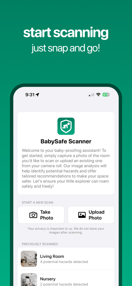 m__petes's tweet photo. Excited to announce the launch of BabySafe Scanner, an app created for parents to simplify the babyproofing process. @DanielAmitay and I teamed up with the goal of keeping families safe and saving time for parents. Check it out! https://t.co/v0bzvURNW7 https://t.co/WJPUys5pq8