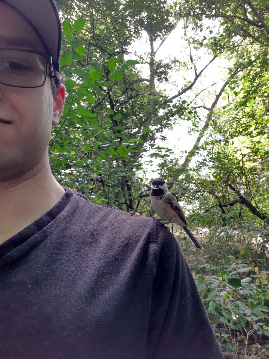 ryandisity's tweet photo. brought my camera this time.  new friend acquired. https://t.co/ewCriS2Nze