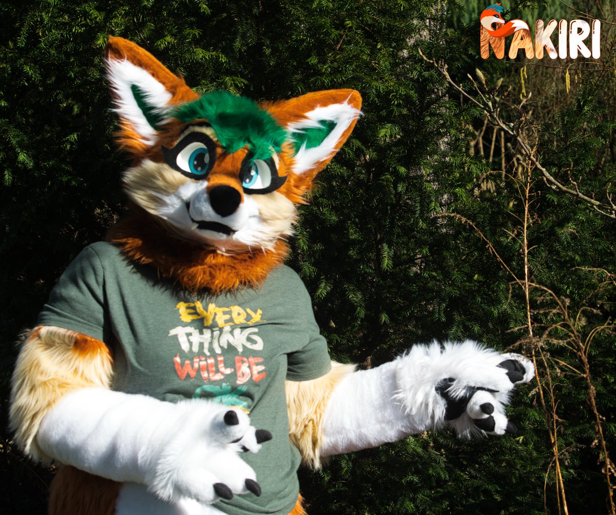 Nakiri_Fox's tweet photo. 🍂 OK is this the right Way? Where are we going? 🍂

#fursuiter #FursuitEveryday #fursuitfriday #fursuiting #furrycommunity #fursuits #fursuithead #furrys https://t.co/2S2eVVtf9r