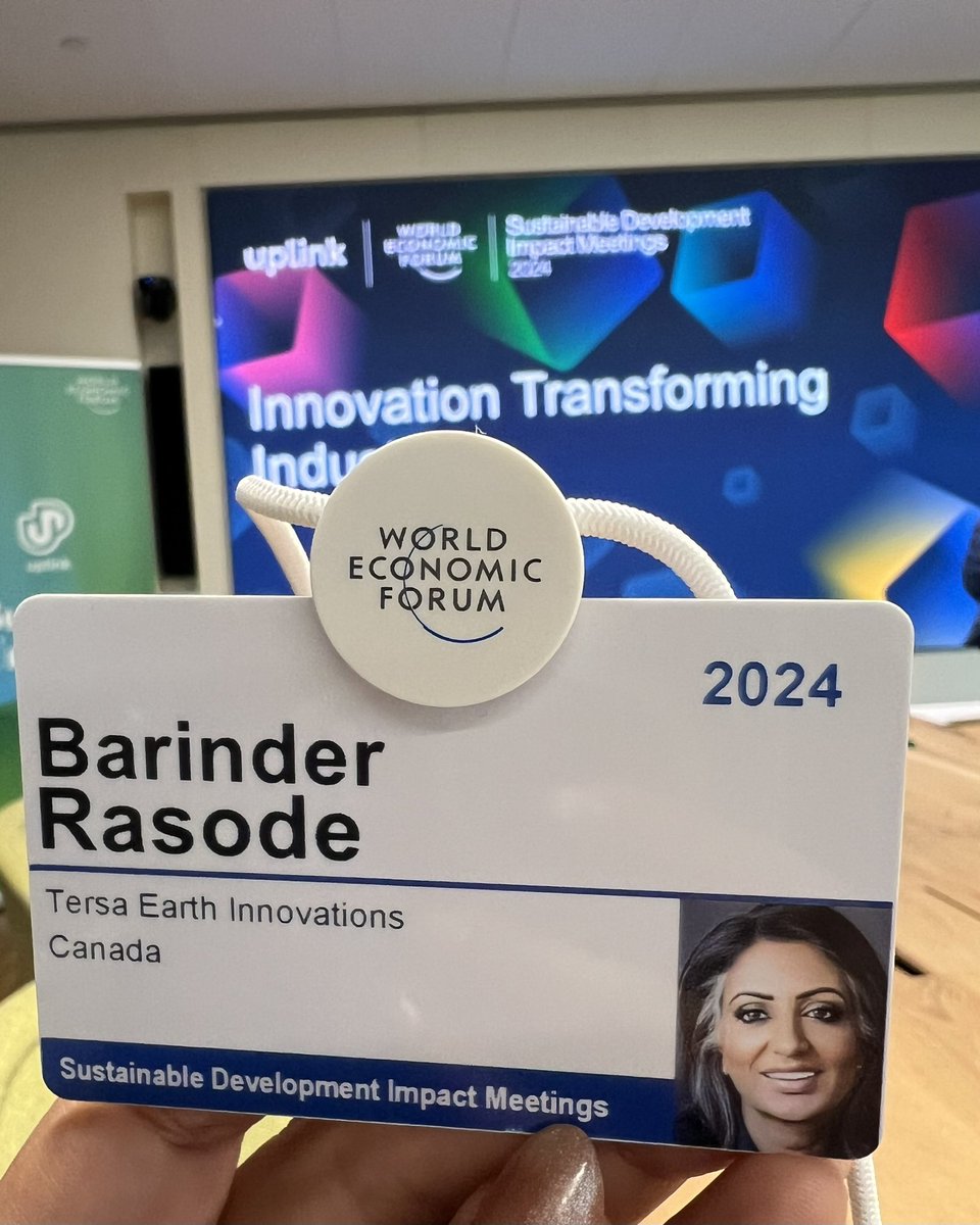 Top Innovator <a href="/wef/">World Economic Forum</a>! <a href="/WEFUpLink/">UpLink</a>'s Sustainable Mining Challenge is driving innovation in the industry. Our carbon-neutral solutions for remediating mining waste &amp; recovering metals reducing the carbon. To a greener future for mining! #SustainableMining #CleanTech <a href="/tersa_earth/">Tersa Earth</a>