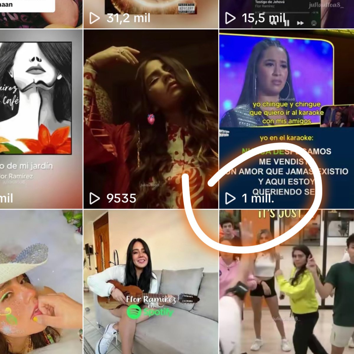 juliaulloa8_'s tweet photo. Flor casi me saca del fandom por este video pero sigue siendo publicidad 😜🧡 #LaAcademia #Florklore https://t.co/XjHyzGDQEM