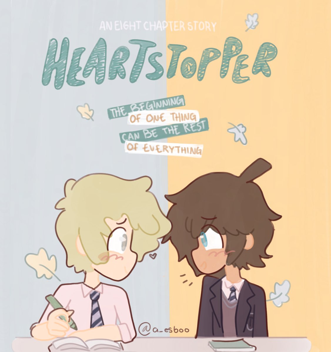 Aprovechando que ya casi se estrena la 3ra temporada de Heartstopper, además quería probar un nuevo pincel 🖌️ 🍂🍃
#FNAFHS #FHS #FHSRE #Golddy