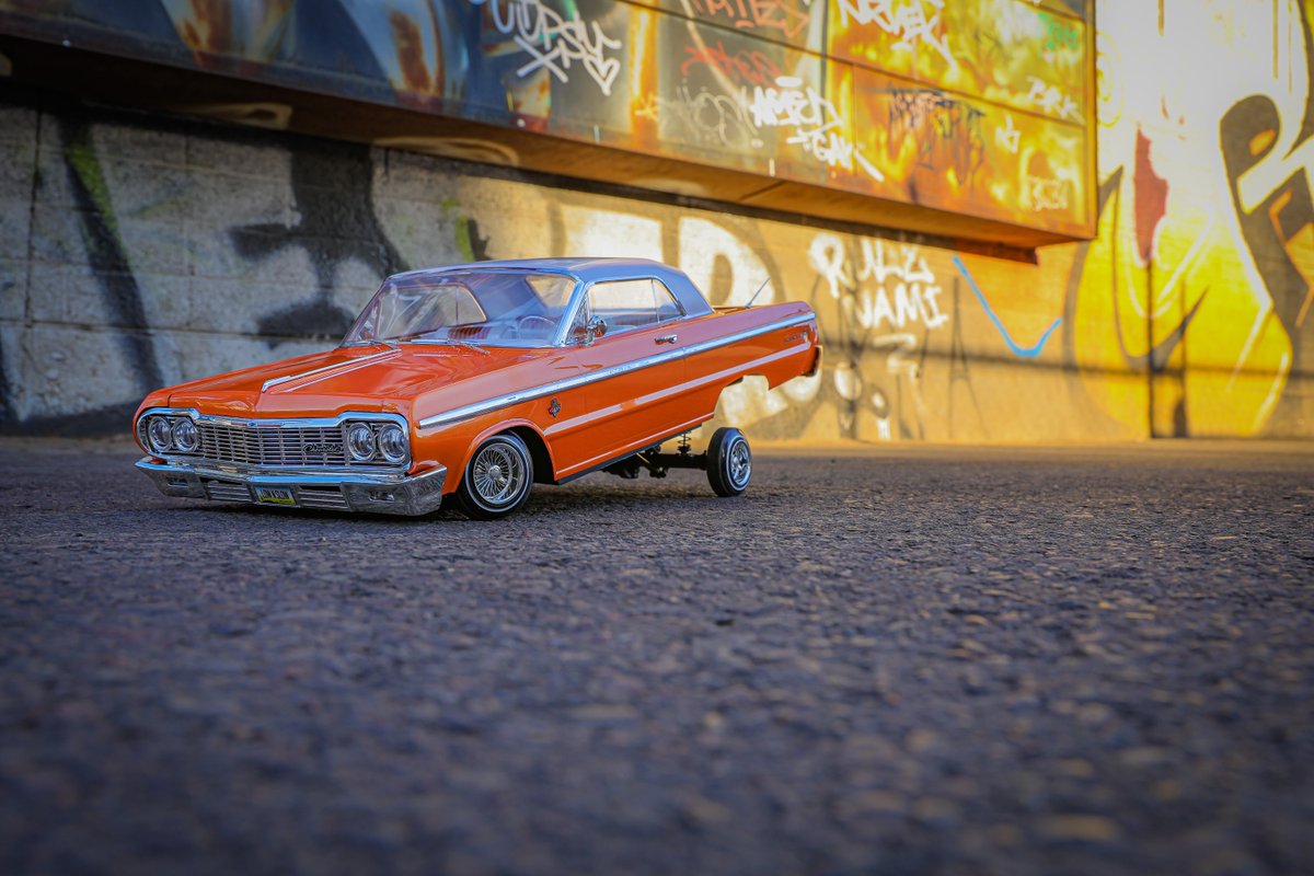 RedcatRacing's tweet image. The Classic 64 Edition SixtyFour has arrived with some fresh new details and goodies. 

 Want to own a bit of this automotive magic? Visit REDCATRACING.COM

#RCcars #LowriderLove #ClassicChevrolet #SixtyFour #rcSixtyFour #rcLowrider #rcLowriders #rcHopper