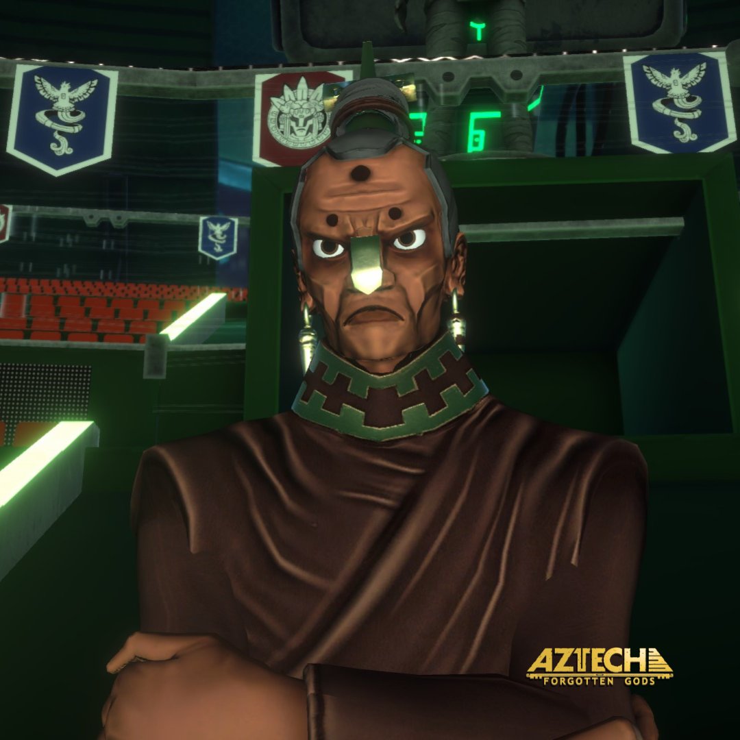 LienzoMx's tweet photo. Director Cahuani watches over the Institute and governs his project with quiet words and iron fists๐
#Mexdev #aztec #aztechforgottengods #Lienzo #Gamedev #Mexdev #indiegamestudio https://t.co/nUOguv3evH
