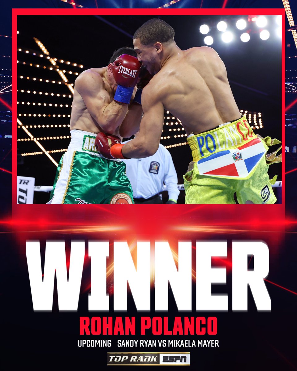 DOMINATION.

<a href="/RohanPolancoBox/">Rohan Polanco</a> goes to 14-0 by TKO!