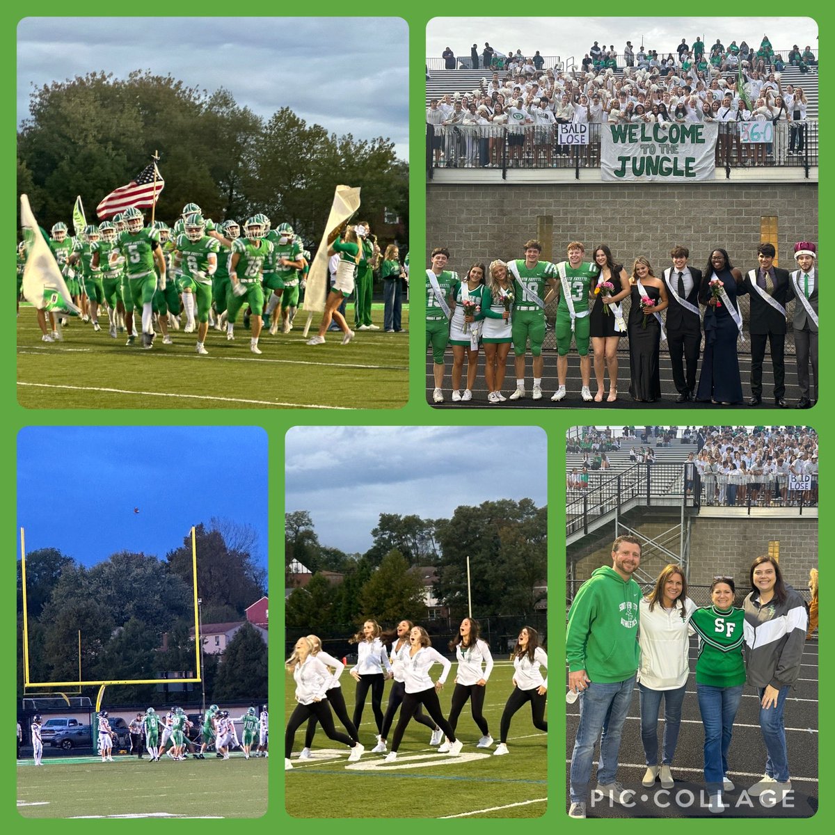 HOMECOMING!!!! What a night for some South Fayette football!! 🏈 💚🏈 #SFLionPride ⁦<a href="/SouthFayetteSD/">South Fayette Township School District</a>⁩