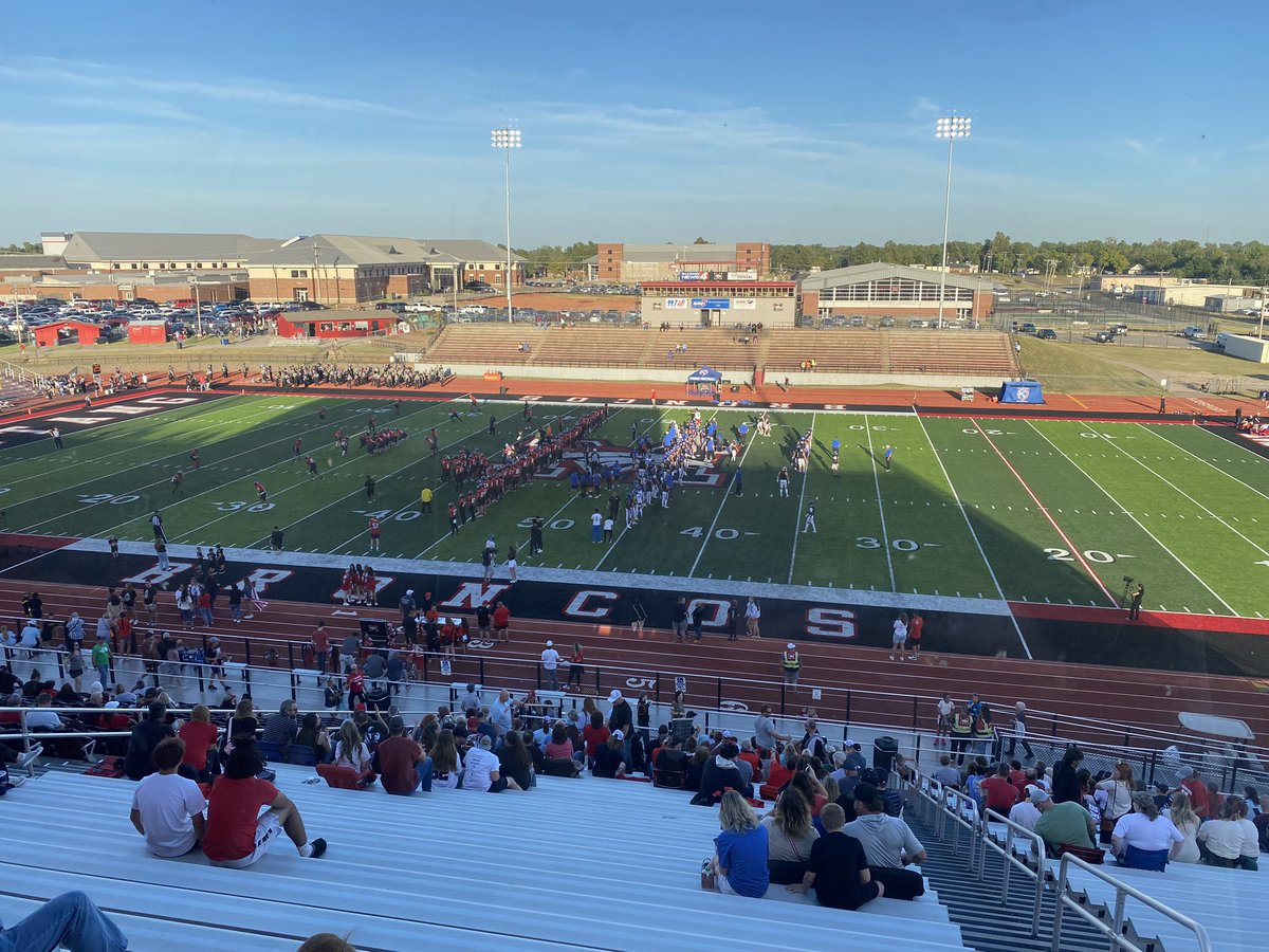 Been a while since I’ve had this view #OKPreps