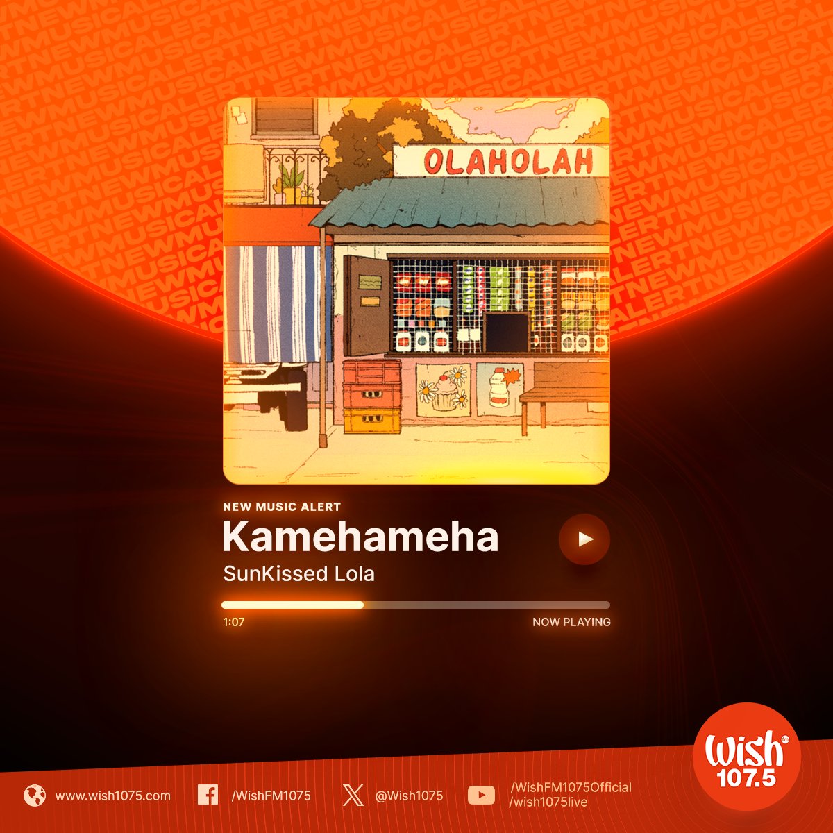 Stream these newly released tracks before the month ends!

• "Nasan ka na?" — Letters From June
• "Kamehameha" — <a href="/sunkissed_lola/">SunKissed Lola</a>
• "YIEE" — @dilawband 
• "BAGONG KWENTO" — Ian Veneracion

#NewMusicAlert