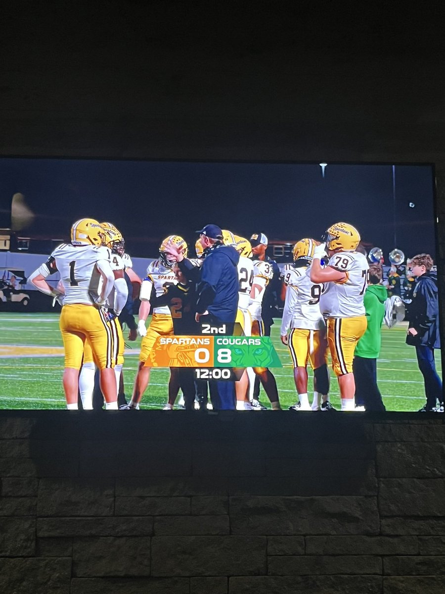 When you can’t make it to the game, but are still cheering from afar! 🖤💛 <a href="/christiansenj21/">Mrs. Christiansen</a> LET’S GO MONTOUR! 🏈