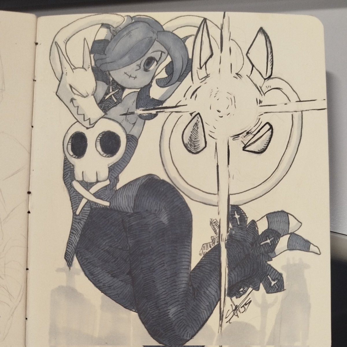 Jslibra1's tweet photo. Some practices with #Squigly #Skullgirls #Practice #fanart https://t.co/X9k5HyuMvW