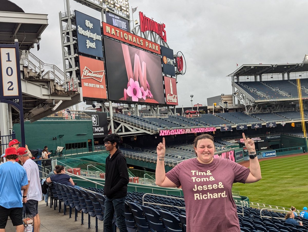 penguindanielle's tweet photo. @Richard_H Brought you and the other @keaneofficial lads to the Phillies game since you couldn't be here in person. ⚾ https://t.co/gtai30YJwN