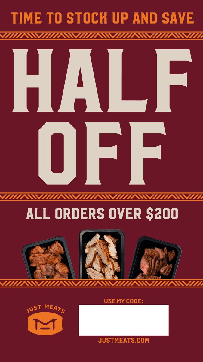 Jami Brumfield (@jamimbrumfield) on Twitter photo Get 50% off with this link! checkout.justmeats.com/discount/JAMI6… from <a href="/justmeatsco/">JUST MEATS</a> on all orders over $200 use my code: JAMI66249 at check out and stock up. Get 50% off with this link! checkout.justmeats.com/discount/JAMI6… from <a href="/justmeatsco/">JUST MEATS</a> on all orders over $200 use my code: JAMI66249 at check out and stock up.