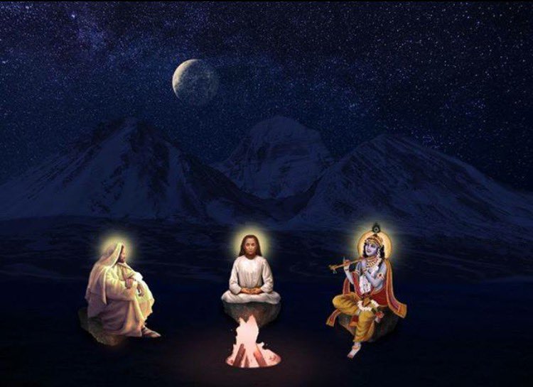 ombabajiom's tweet photo. The wise man who surrenders himself and prays to God and Guru is sure to rise to the highest point in course of time, &amp; as speedily as possible. “Catch God and Guru, never to leave, come what may, is the highest secret of success,” Babaji gives. 
Aum Namaha Babaji Maha Kala Kali! https://t.co/cs1Vx6H4Zp