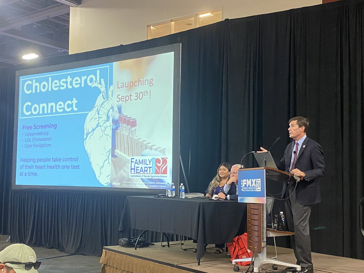 hillypaige2's tweet image. #AAFPFMX
Fantastic Solution Session at @aafp FMX24 today.  A full house and superb presentations by @lipiddoc and @FamilyHeartFdn Ambassador Madi Dabbas!🙏🏻🙏🏻
#KnowFH
#KnowLpa
#LowerIsBetter

@nationallipid @NYUCVDPrevent @JenLFarnell @SuzyKaye @SethJBaumMD @Amgen