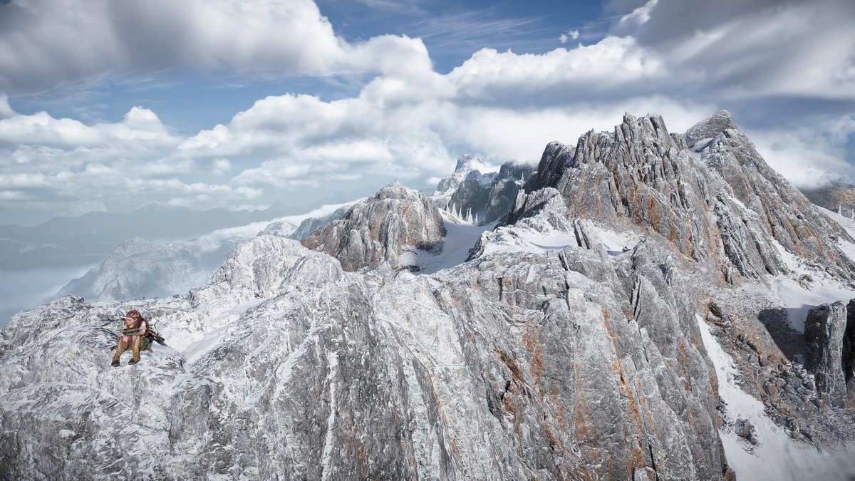 Coronal_Shadow's tweet image. Where I'd rather be... 🏔️
#HorizonForbiddenWest #VirtualPhotography 🎮📸