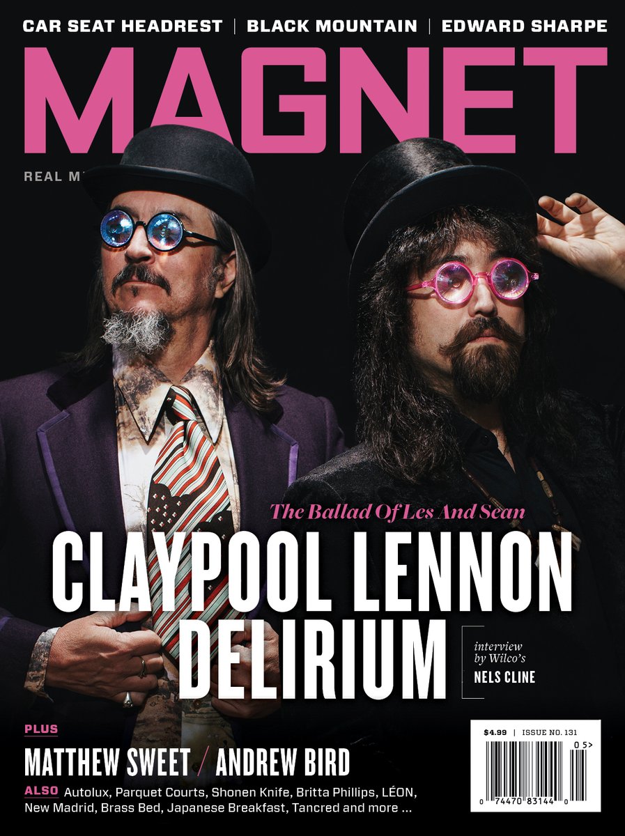MAGNET Magazine (@magnetmagazine) on Twitter photo Happy birthday #LesClaypool (<a href="/primus/">Primus</a>, <a href="/cl_delirium/">The Claypool Lennon Delirium</a>, <a href="/Pachyderm_wines/">Purple Pachyderm Wines</a>). Pudding time! Read our #ClaypoolLennonDelirium cover story with Les and <a href="/seanonolennon/">Seán Ono Lennon</a> (cover photo for MAGNET by <a href="/genesmirnov/">Gene Smirnov</a>) by <a href="/nelscline/">Nels Cline</a> (<a href="/Wilco/">WILCO</a>): magnetmagazine.com/2016/05/16/exc… Happy birthday #LesClaypool (<a href="/primus/">Primus</a>, <a href="/cl_delirium/">The Claypool Lennon Delirium</a>, <a href="/Pachyderm_wines/">Purple Pachyderm Wines</a>). Pudding time! Read our #ClaypoolLennonDelirium cover story with Les and <a href="/seanonolennon/">Seán Ono Lennon</a> (cover photo for MAGNET by <a href="/genesmirnov/">Gene Smirnov</a>) by <a href="/nelscline/">Nels Cline</a> (<a href="/Wilco/">WILCO</a>): magnetmagazine.com/2016/05/16/exc…