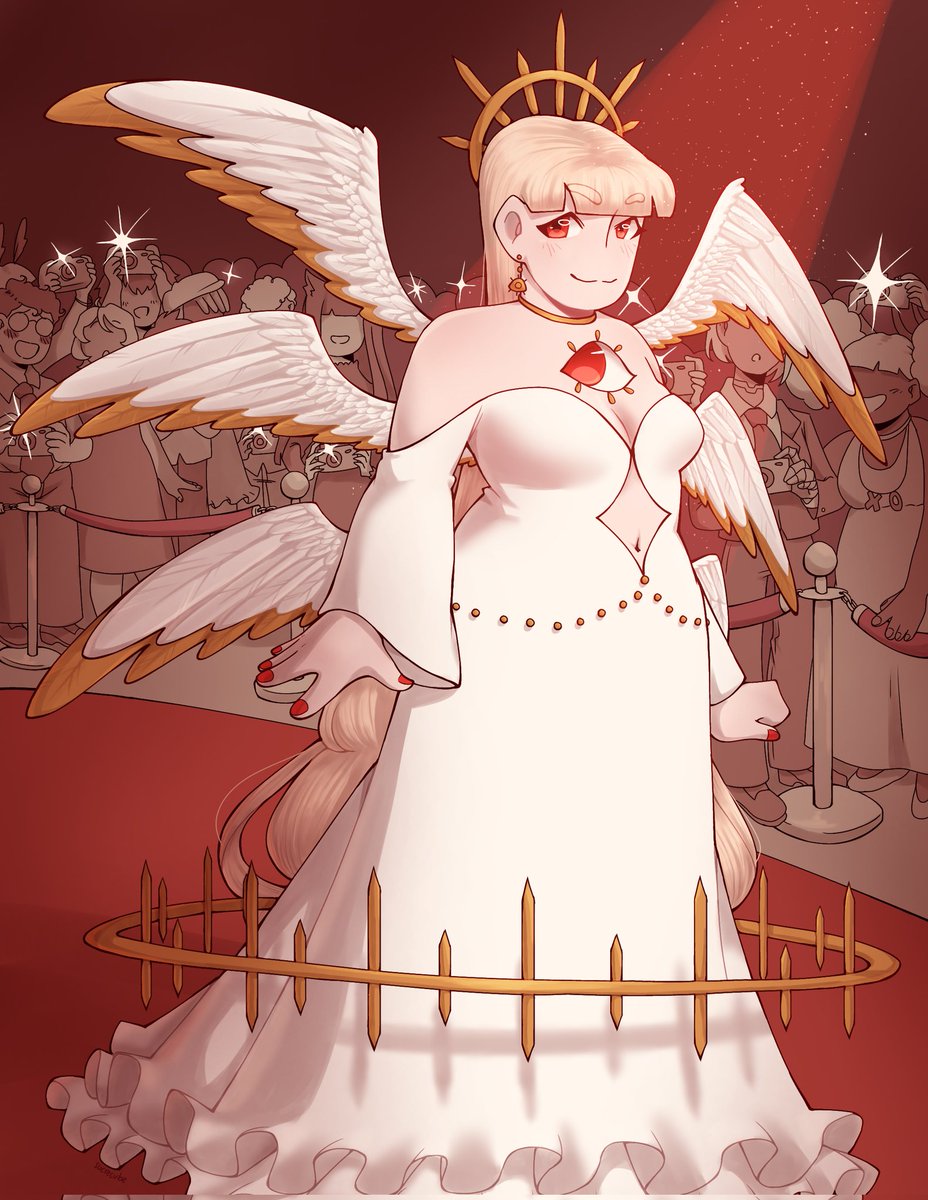 Here's my piece for the zine! Yes more art of my lovely wife 💖 go check out the full thing!
#ForgottenIndigo