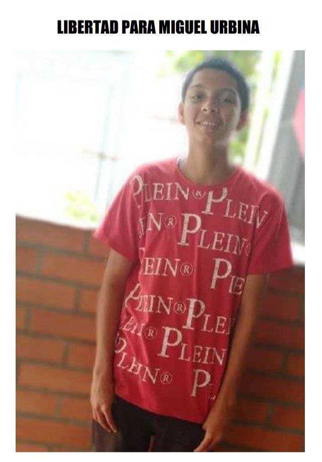 Miguel tiene 16 años, fue detenido en la puerta de su casa el 2 de agosto a las 8 AM. . Theany Urbina, madre de Miguel, denuncia que su hijo ha sido víctima de tortura y tratos crueles #NoSonTerroristas