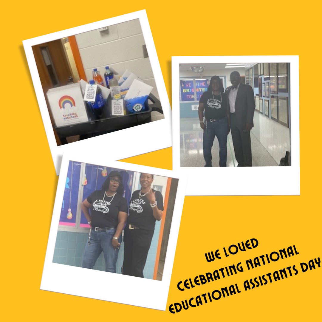 Today, on National Teaching Assistants' Day, the Peake family and Mr. Perry took a moment to show our appreciation for the amazing work of our Educational Assistants!  Your job changes lives! #NationalTADay <a href="/Principal_P1906/">Anthony Perry</a> #Peakefamily