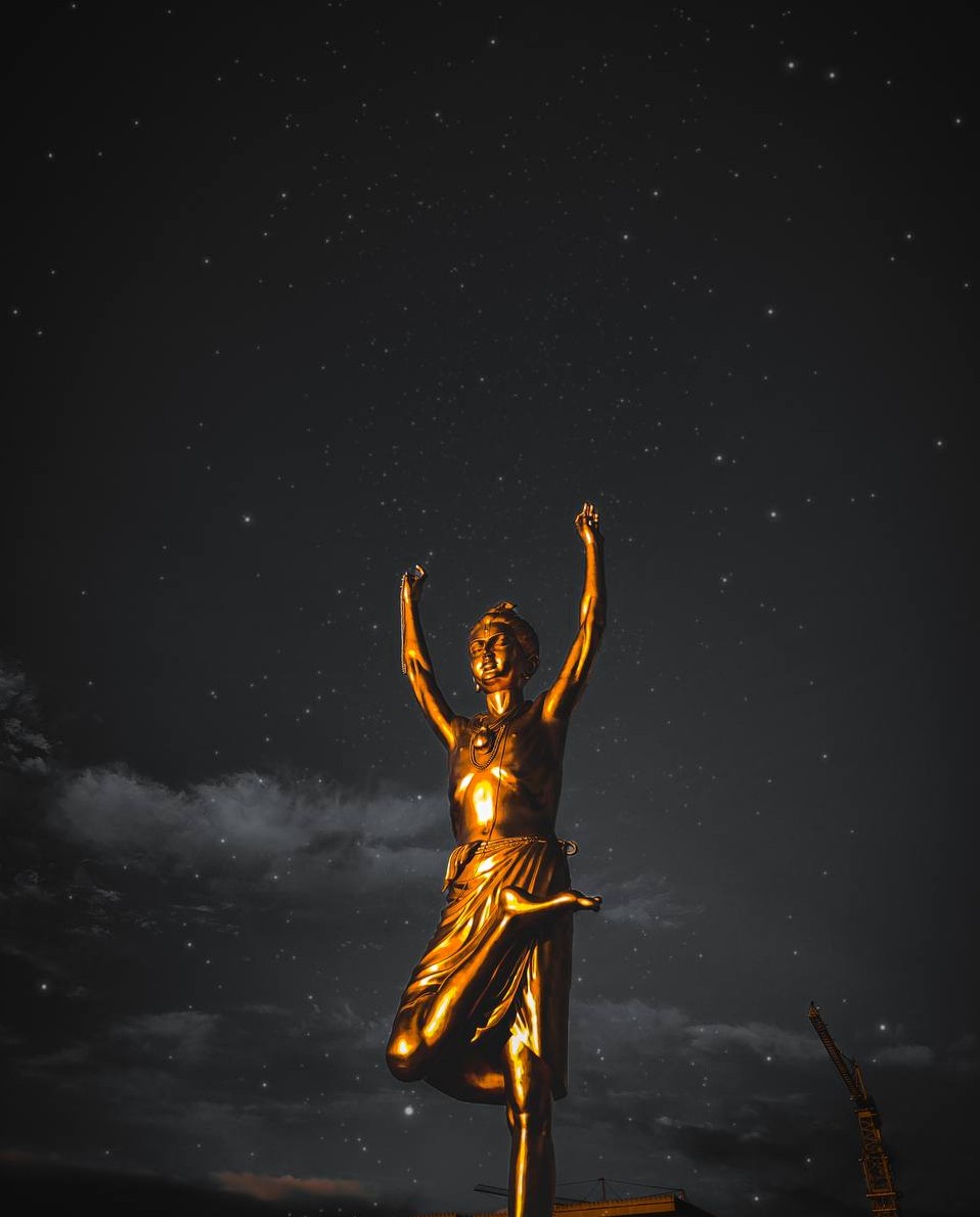 akshardham_usa's tweet image. Stars above, blessings below. #MandirMoods #EveningReflection #Akshardham