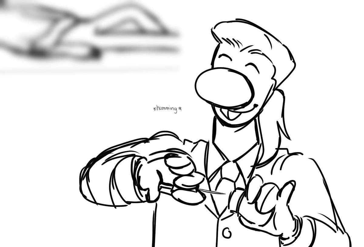 applestaticreal's tweet image. just an excuse to draw dr reflex tehee #BaldisBasics #BaldisBasicsplus