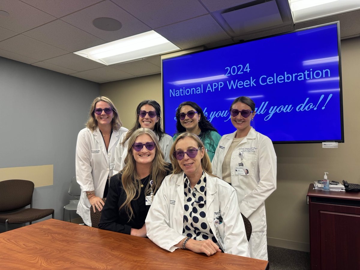 NorthwesternMed's tweet image. #AdvancedPracticeProviders (#APPs) are vital members of our care teams. Thank you to all APPs across our health system, and congratulations to those who were recognized this week with awards for their excellent contributions to patient care! #NMBetter