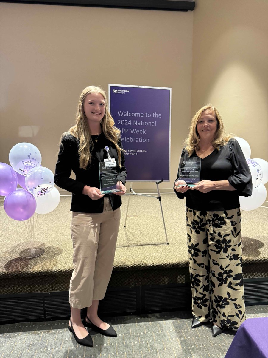 NorthwesternMed's tweet image. #AdvancedPracticeProviders (#APPs) are vital members of our care teams. Thank you to all APPs across our health system, and congratulations to those who were recognized this week with awards for their excellent contributions to patient care! #NMBetter