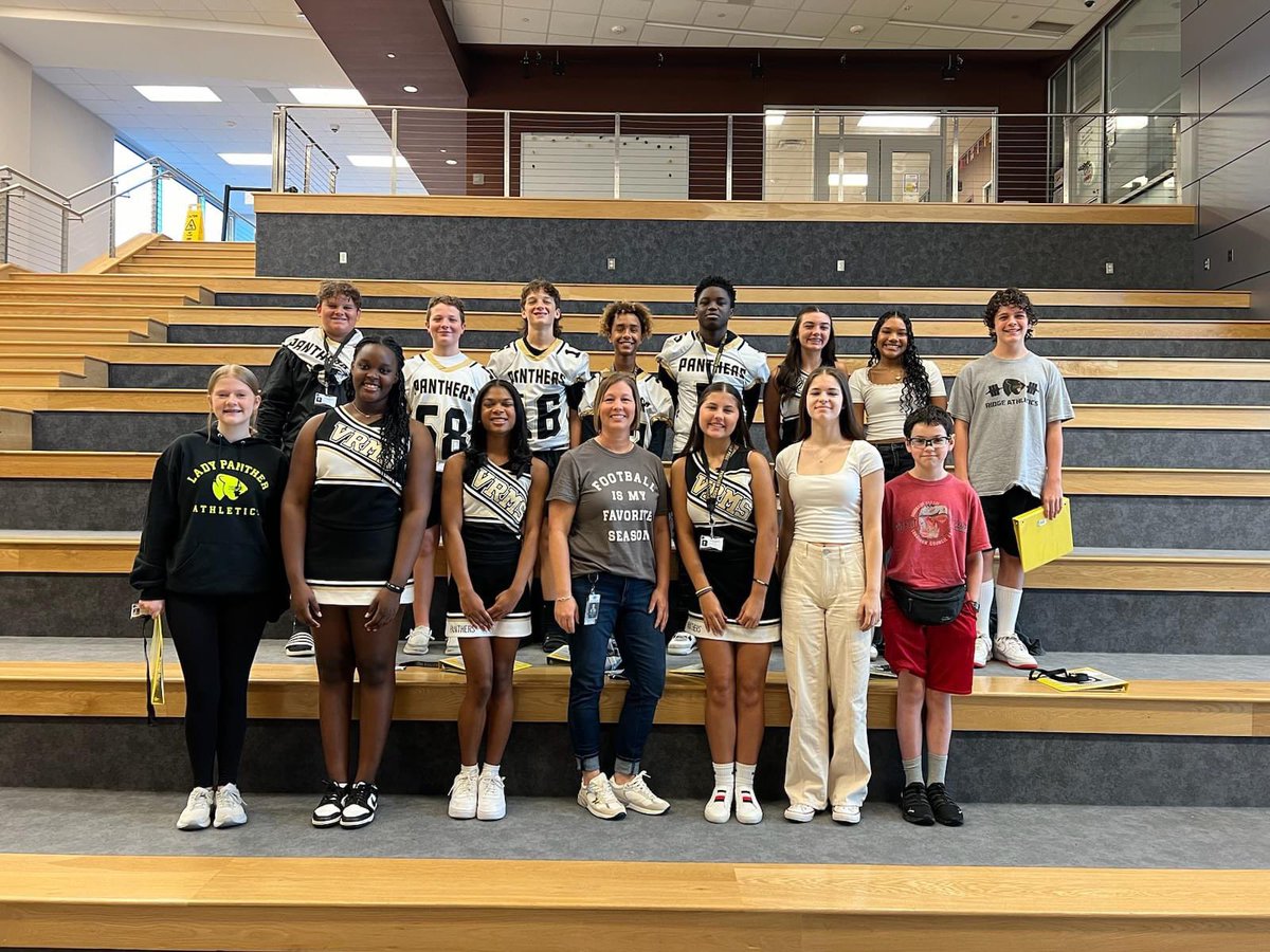VRGirlsAthletics (@vrmsgathletics) on Twitter photo So many <a href="/VistaRidgeMS/">Vista Ridge Middle</a> athletes in this photo! Volleyball, Basketball, Wrestling, Cheer, and Track athletes in here! Way to show how to be a vital part of the school Panthers! <a href="/Keller__ISD/">Keller Schools</a> <a href="/KISDAthletics/">Keller ISD Athletics</a> <a href="/VRMS_Ath/">VRMS Athletics</a> <a href="/VRMScheer/">VRMS CHEER</a> #PantherPride So many <a href="/VistaRidgeMS/">Vista Ridge Middle</a> athletes in this photo! Volleyball, Basketball, Wrestling, Cheer, and Track athletes in here! Way to show how to be a vital part of the school Panthers! <a href="/Keller__ISD/">Keller Schools</a> <a href="/KISDAthletics/">Keller ISD Athletics</a> <a href="/VRMS_Ath/">VRMS Athletics</a> <a href="/VRMScheer/">VRMS CHEER</a> #PantherPride
