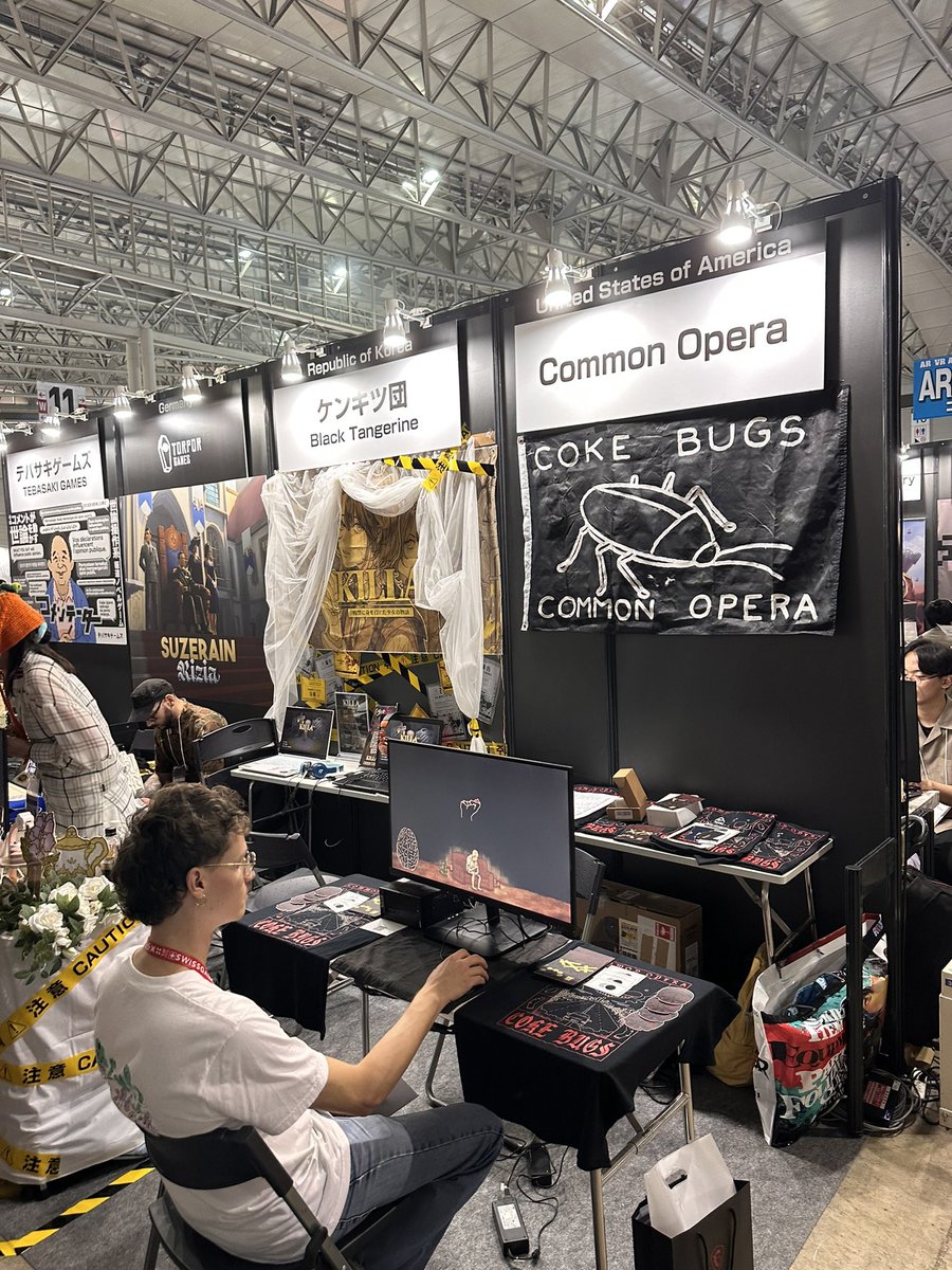 VICE_Undercover's tweet photo. We had a fantastic time at @tokyo_game_show - a special shoutout to all the cool indies we got to meet and try out their games! Also met with some interesting translation agencies… 👀 https://t.co/G75s9O8FR2