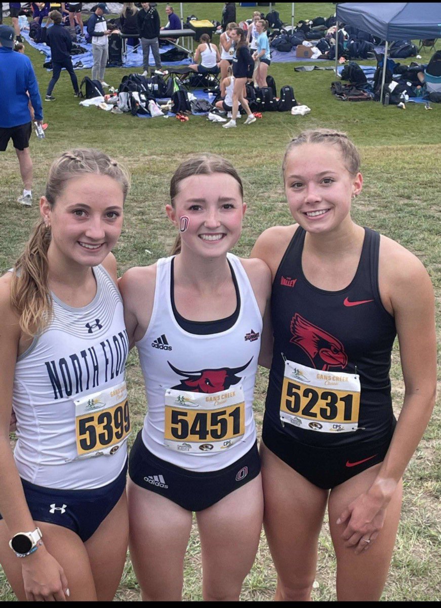 Valley Alum running at Gans Creek XC Meet at U of Missouri today.