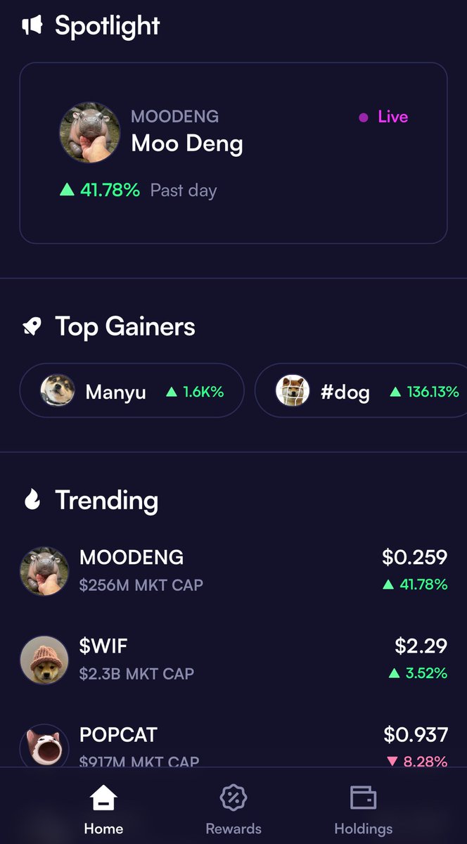 🪷🚨 Oh guys try this:  moonshot.money/?ref=SOV4I9AZWT

I got FREE memecoin from the system‼️ 
i Sold it and transfer Out😳

Absolutely FREE👀

#freecrypto #memecoin #dogs #btc #cryptofamily #Crypto #BamBam