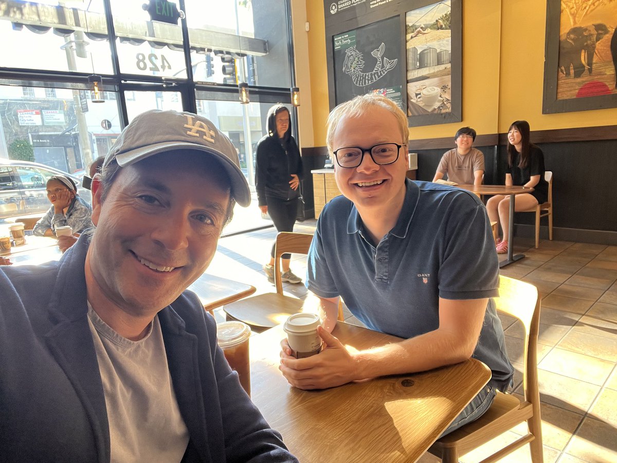 When people connect on @useintro sometimes it leads to amazing new friendships. Here is <a href="/spencerrascoff/">Spencer Rascoff</a> (Founder of Zillow) and Christian, who flew in from Zurich to LA 🤯❤️

I love this company!
