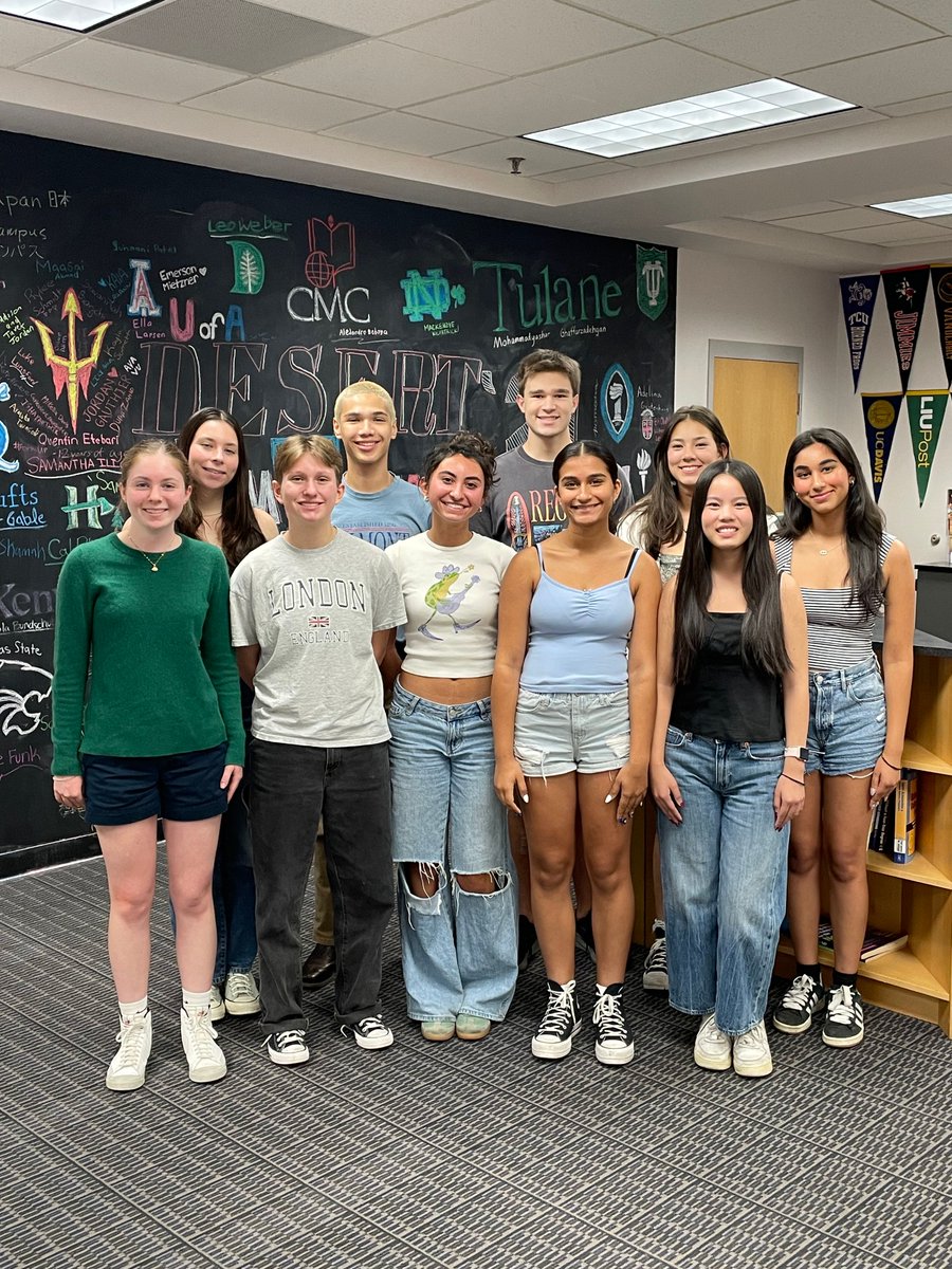 DMHSSUSD's tweet photo. Congratulations to our 11 Desert Mountain National Merit semi finalists! Adriana Chen, Jordan Falls, Max Farkas, Taytum Feuerbacher, Adam Fruehe, Meredith Gerken, Nandini Gopalakrishnan, Madeline Naidu, Lauren Parton, Jazlyn Sandhu, and Sonia Woo
#DMHS #GoWolves🙌 🐺 https://t.co/i7WNK8URqC