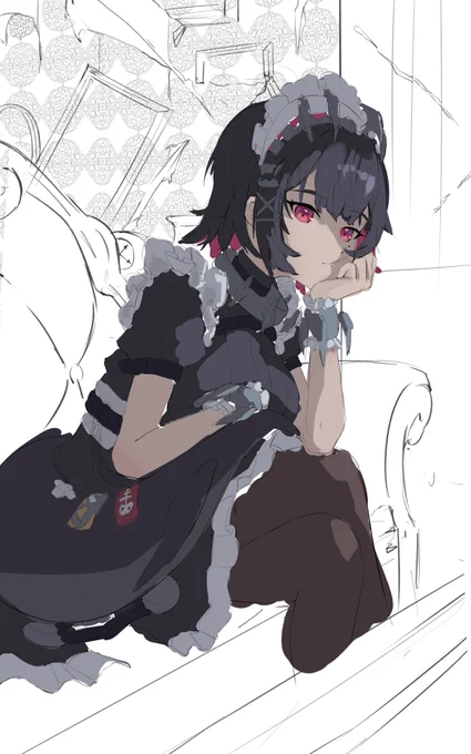Ellen WIP Gonna try a new lightning approach #zzzero #EllenJoe #ゼンゼロ