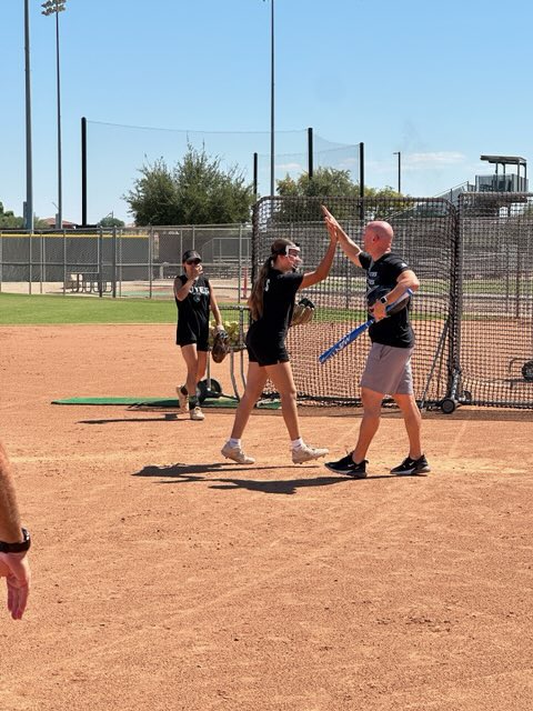 Great time hanging out with the <a href="/SoftballCGCC/">CGCC Softball</a> team today - a very talented and fun group of student athletes who represent <a href="/CGCCAthletics/">CGCC Athletics</a> so well! #howlyeah #GoYotes
