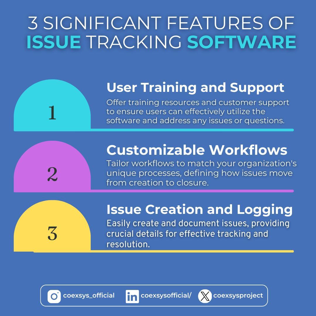 coexsysproject's tweet image. 📈Stay on top of your game with our software! 🔍From software bugs to user feedback, issue-tracking software helps you tackle problems head-on, enhance customer experience & achieve project milestones. Level up your game now!
#issuetracker #trackingsoftware #softwareissue