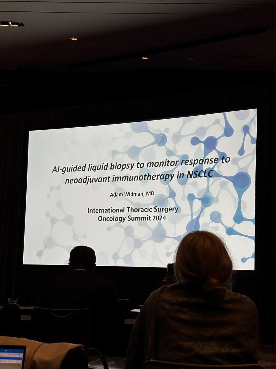 MayenGonzalezDO's tweet photo. How we treat lung cancer is rapidly changing and improving. Humbled by the works of some the brightest minds in the field! 🤩#ITSOS2024 https://t.co/UiGSqJXA63