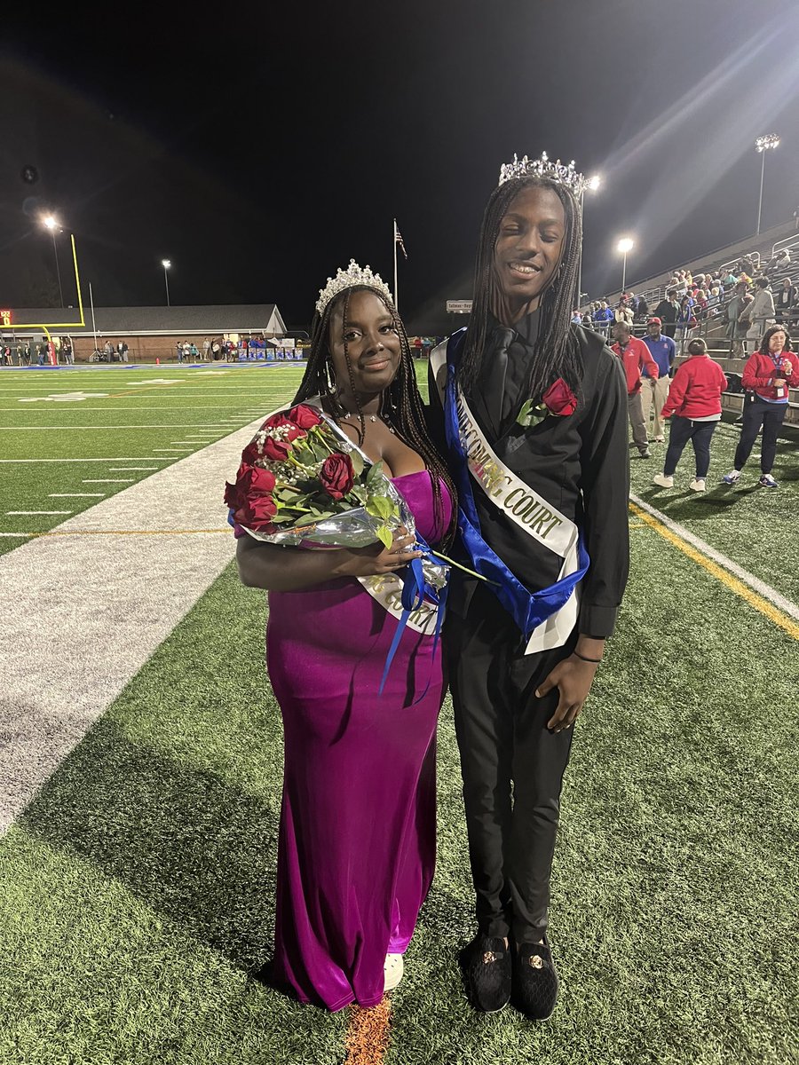 Congratulations to the 2024 Homecoming Queen Joelle Turner and Homecoming King De’Marques Barney! It was a clean sweep for the <a href="/jahsbands/">John Adams High School Bands</a>!