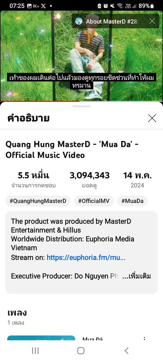 Muzik87916430's tweet photo. สวัสดีเช้าวันเสาร์ก่อนไปเข้างานวันนี้
#QuangHungMasterD 
#MasterD https://t.co/GzhCFa1yDW