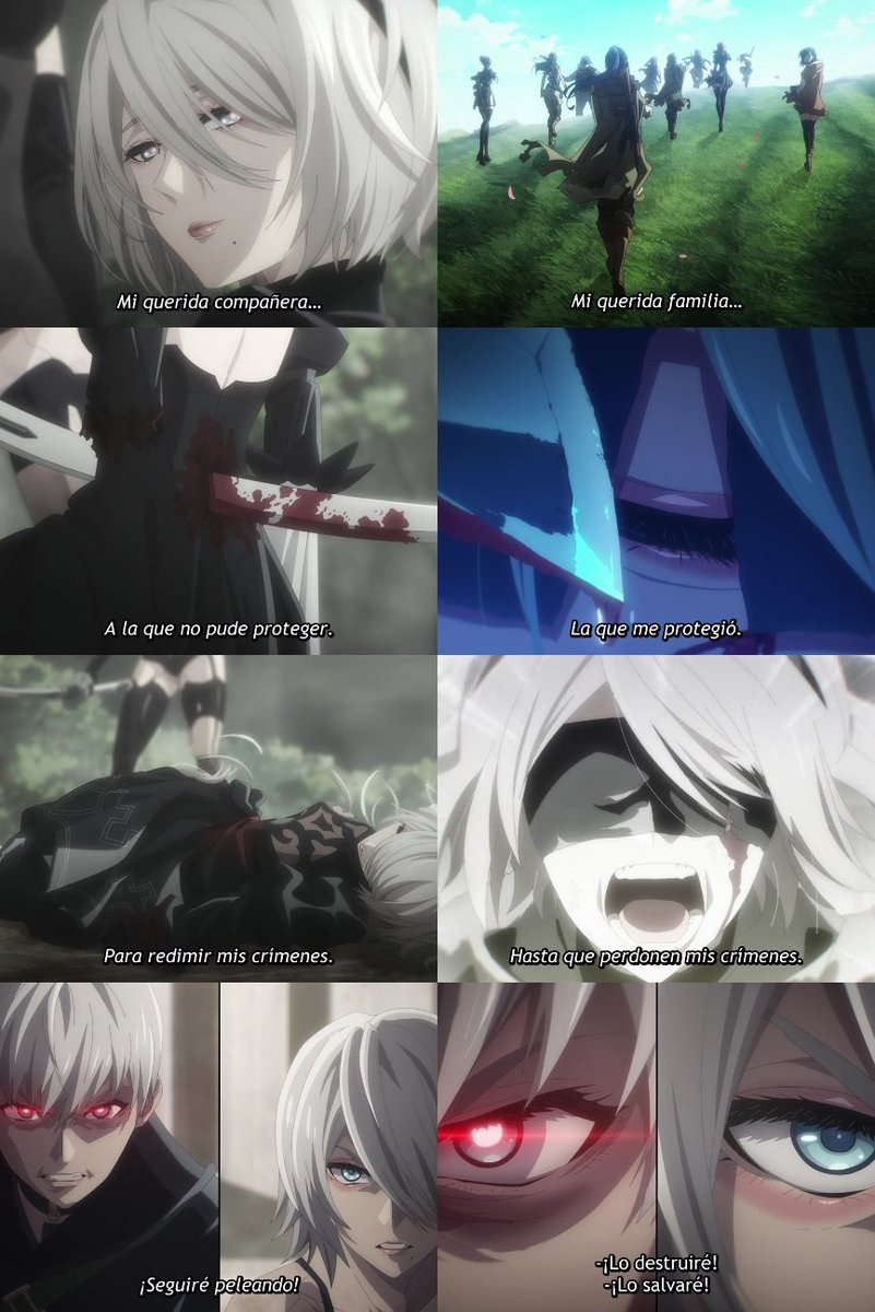 AlexYSuCafe's tweet image. Será que un final de un anime no me dejará llorando por una vez?

No es joda ya van dos finales que me hace llorar ah mares uno de felicidad y ahora el final de NieR: Automata Ver1.1a yo me jugué uno de sus juegos hace años y recuerdo que me dejó un vacío enorme