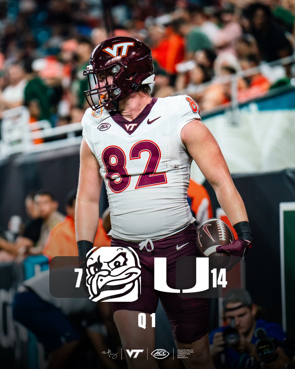 Virginia Tech Football tweet media
